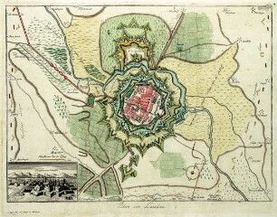 WHK 31 Krieg mit Frankreich 1792-1805: Plan von Landau, um 1793