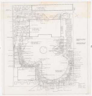 Garten Julius Fr. Behr, Stuttgart: Pflanzplan 1:100