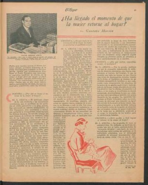 ¿Ha llegado el momento de que la mujer retorne al hogar?