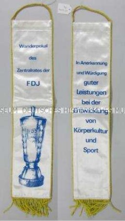 Fahnenschleife der Freien Deutschen Jugend