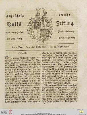 Zweiter Band. Fünfzehendes Stück