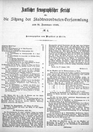 No. 4, 31. Januar 1895