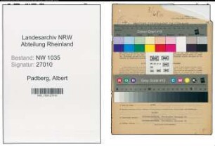 Entnazifizierung Albert Padberg , geb. 18.10.1900 (Steiger)
