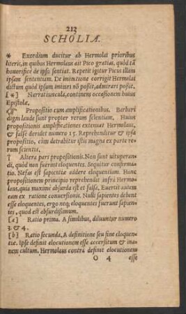 Scholia.