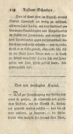 Drei und dreißigstes Kapitel