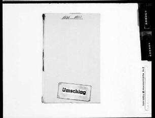 Stellen und Personal (1841-1860)