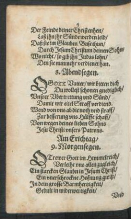 9. Morgensegen.