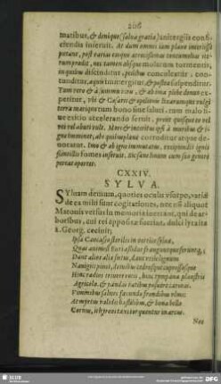 CXXIV. Sylva