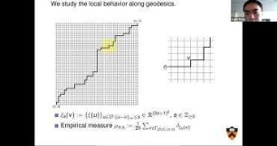 Empirical distribution along geodesics in exponential last passage percolation