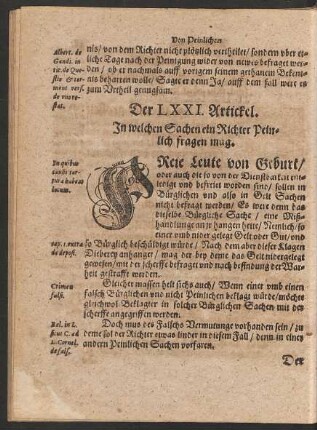 Der LXXI. Artickel. - Der LXXX. Artickel.