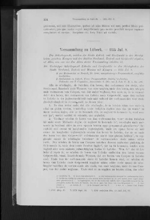 Versammlung zu Lübeck. - 1355 Jul. 8.