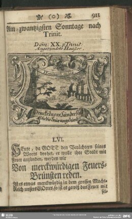 LVI. Von merckwürdigen Feuers-Brünsten