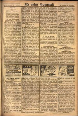 Zweite Ausgabe vom Donnerstag, den 21. Oktober 1926.