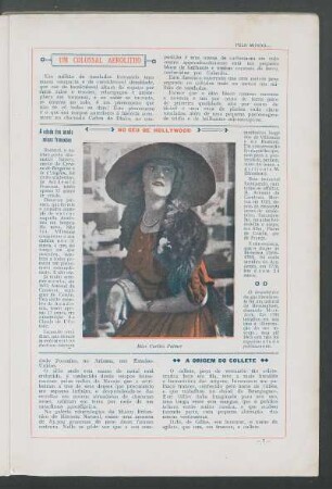 No céu de Hollywood : Miss Carliss Palmer