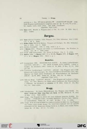 [Aargau, Thurgau, Waadt] (Nr. 2171-2246)