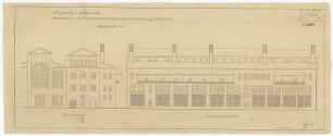 Schalthaus- und Transformatorenkammer-Erweiterung, 2. Ausbau, Giebelansicht, Ansicht nach der Neiße