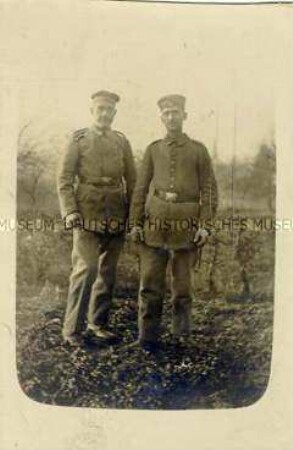 Zwei Soldaten