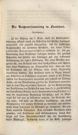 Die neuesten Weltbegebenheiten, 18. Deutschland in seiner Entwicklung ; 9