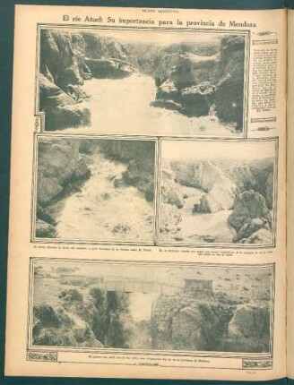 El río Atuel: Su importancia para la provincia de Mendoza [Fotografías]