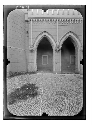 Potsdam. Nauener Tor (1754-1755; J. G. Büring). Seitenfront