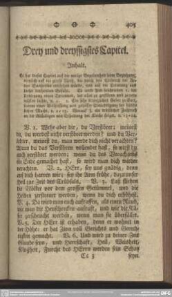 Drey und dreyssigstes Capitel