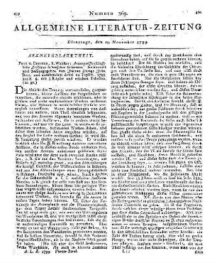 Lateinisches Lesebuch. [Für studierende Jünglinge, besonders für angehende Wundärzte.] Zum Gebrauch der Königlichen Chirurgischen Pepiniere zu Berlin. Hrsg. von A. Schlosser. Berlin: Maurer 1798