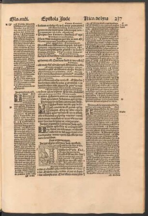 Incipit argumentum in epistolam beati Iudae apostoli.