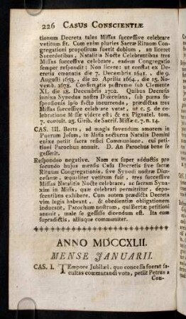 226-252, Anno MDCCXLII