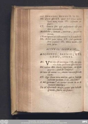 Actus II. Scena IV.
