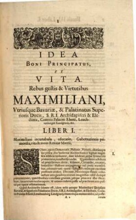 Boicae Gentis Annalium Pars ... : ad Serenissimum Principem ... Ferdinandum Mariam, Utriusque Bavariae, & Palatinus Superioris Ducem, ..., 3