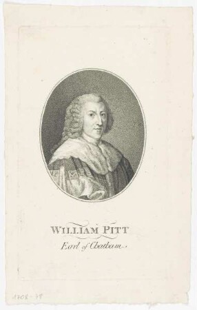 Bildnis des William Pitt