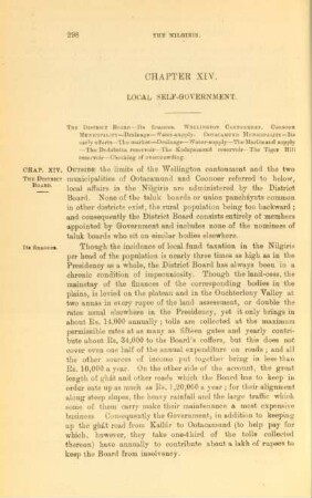 Chapter XIV. Local self-government