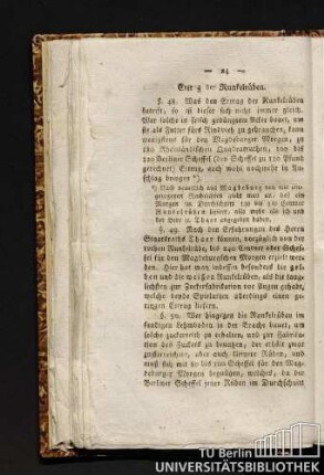 Ertrag der Runkelrüben.