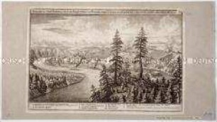 Belagerung von Wasserburg am Inn durch schwedische und französische Armeen vom 5. bis 8. Juni 1648 (aus Theatrum Europaeum, Bd. VI)
