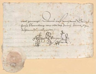 Albrecht V. von Bayern (1528 - 1579) Autographen: Briefe von Albrecht V. an verschiedene Adressaten - BSB Autogr.Cim. Albrecht . 1, Albrecht V. von Bayern (1528 - 1579) Autographen: Brief von Albrecht V. an N. N. - BSB Autogr.Cim. Albrecht .1