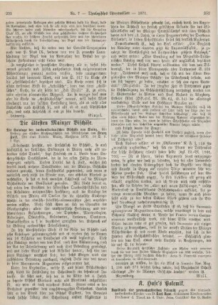 231-232 Die ältesten Mainzer Bischöfe