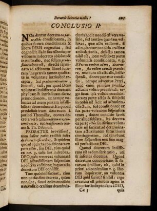205-216, Conclusio II; ...