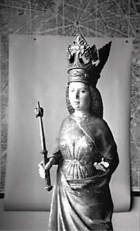 Grund, Peter; Kunsthandwerk Madonnen - Madonna 5 Frontalansicht