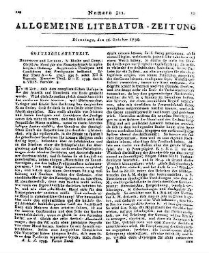 Beiträge zur Geschichte der Religion und Theologie und ihrer Behandlungsart. T. 1-2. Hrsg. v. C. W. Flügge. Hannover: Helwing 1797-98