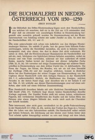 Die Buchmalerei in Niederösterreich von 1150-1250, [2]