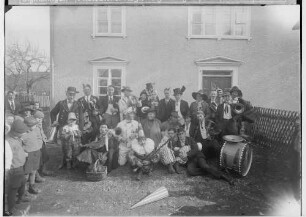 Fasnacht Krauchenwies 1936; Musikkapelle