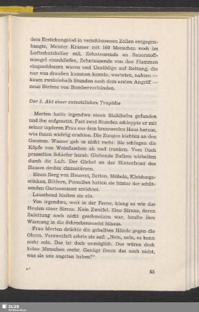 Der 2. Akt einer entsetzlichen Tragödie