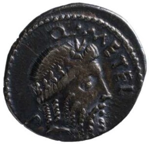 Münze, Denar, 47-46 v. Chr.