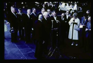 Ankunft Heuss Tempelh. 17.6.59.