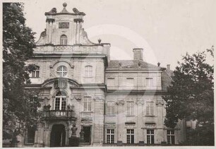 Gartenfassade von Schloss Brauchitschdorf