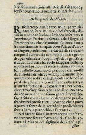 Delle parti di Meaco