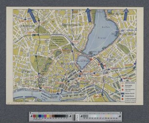 Hamburg 1936 : [Stadtplan]