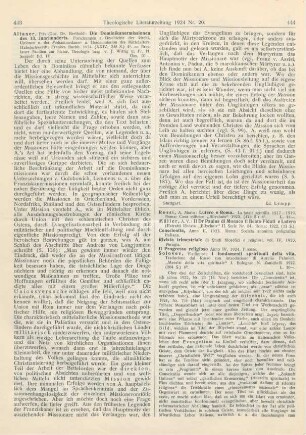 444-446 [Rezension] Il Progresso religioso. Anno IV. 1924