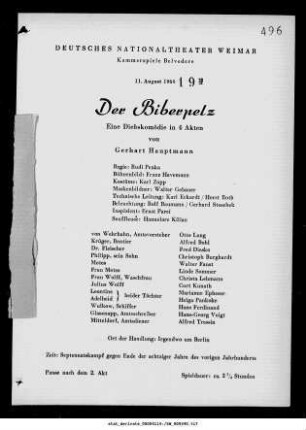 Der Biberpelz