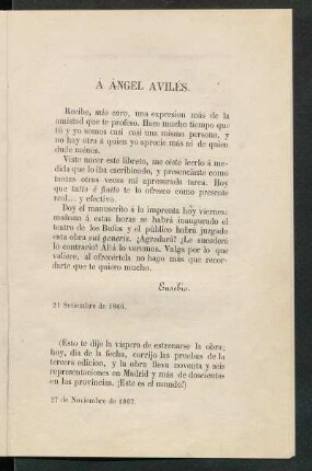 [Dedicatoria] Á Ángel Avilés
